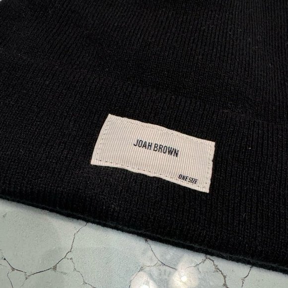 Joah Brown Black Beanie - Picture 6 of 6
